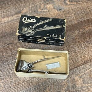 Oster Silver Manual Hair Clipper with Original Box - Silver